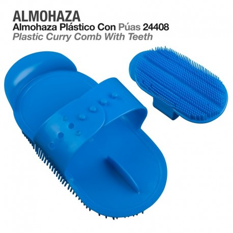 Almohaza plástico con púas