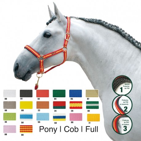 Cabezada cuadra nylon