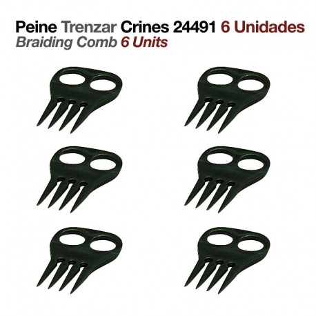 Peine trenzar crines