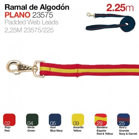 Ramal algodón plano