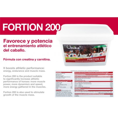Unika Fortion creatina rendimiento atlético