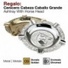Cenicero cabeza caballo