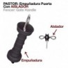 Empuñadura puerta con aislador