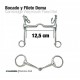 Bocado y filete inox doma