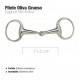 Filete oliva inox