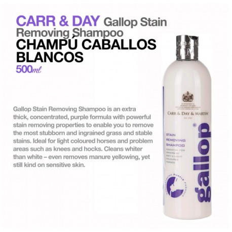 Carr & Day champú caballos blancos