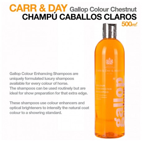 Carr & Day champú caballos claros