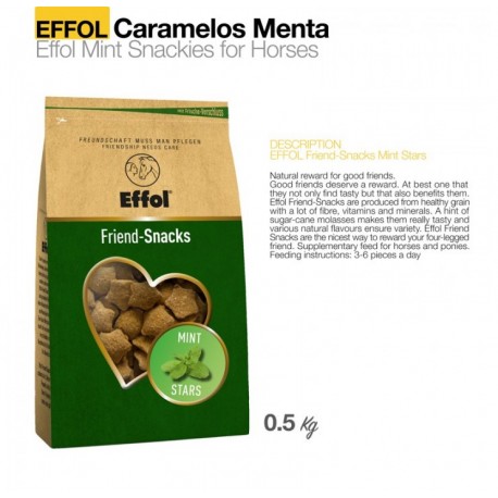 Effol caramelos menta mini Snackies