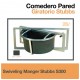 Comedero pared giratorio Stubbs para caballos