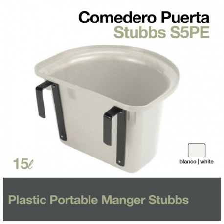 Comedero puerta para caballos Stubbs