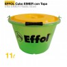 Comedero cubo Effol eimer con tapa