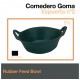 Comedero goma espuerta para caballos