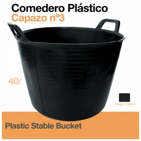 Comedero plástico capazo 40 Lt.