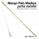 Mango palo madera para escoba