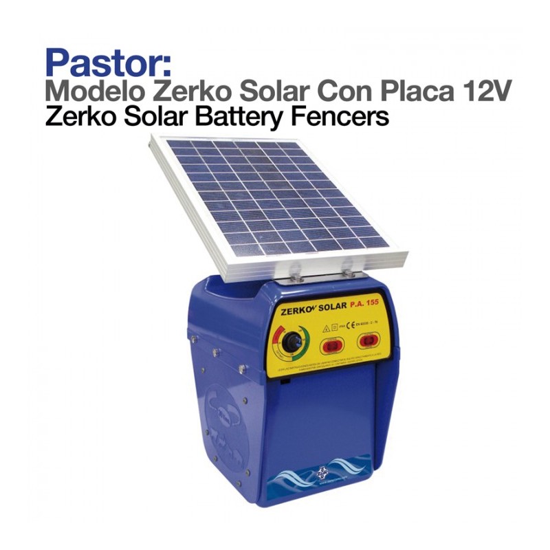 Pastor electrico Zerko 12V (sin bateria) mejor precio - Agrocor