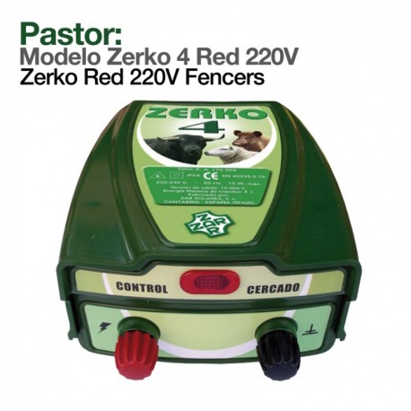 Pastor eléctrico Zerko 4 Red