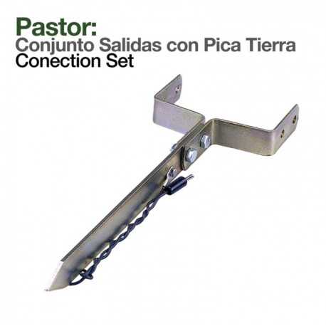Conjunto salidas con pica tierra