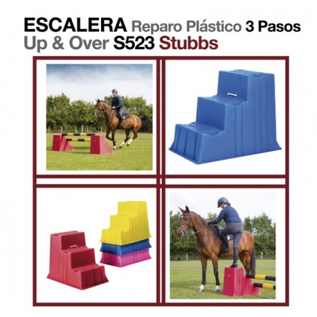 Escalera reparo plástico 3 pasos Stubbs