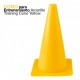 Cono amarillo para entrenamiento
