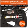 Recambio de bombona del chaleco airbag