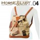 Mochila colección Horse&Lady 4 motivo caballos