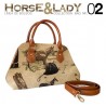 Bolso y bandolera colección Horse&Lady 2 motivo caballos
