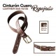 Cinturón cuero repujado