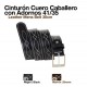 Cinturón cuero caballero con adornos