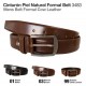 Cinturón piel natural formal belt 3483