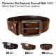 Cinturón piel natural formal belt 3483