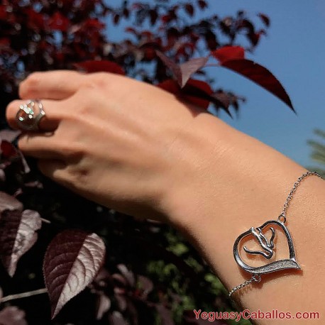 Pulsera caballo NIEVE TEMPRANA