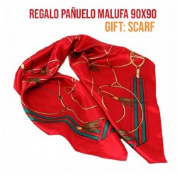 Pañuelo rojo cabezas caballo