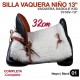 Silla Vaquera Niño 13" (32cm) Completa